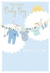 Picture of WELCOME BABY BOY CARD